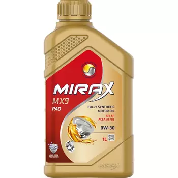 Моторное масло MIRAX MX9 0W-30, 1 л