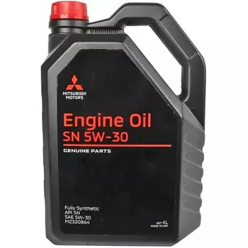 Моторное масло MITSUBISHI ENGINE OIL 5W-30, 4 л
