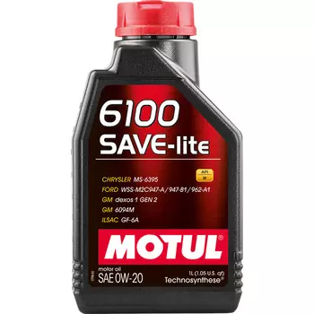Моторное масло Motul 6100 Save-lite 0W-20