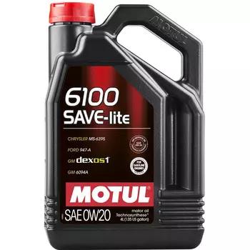 Моторное масло Motul 6100 Save-lite 0W-20