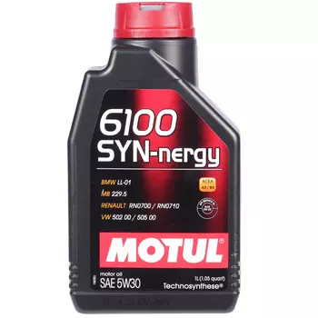 Моторное масло Motul 6100 SYN-NERGY 5W-30