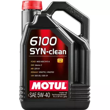 Моторное масло Motul 6100 SYNCLEAN 5W-40