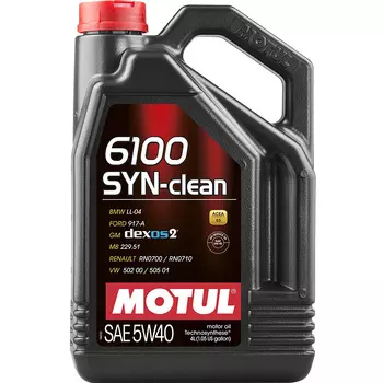 Моторное масло Motul 6100 SYNCLEAN 5W-40