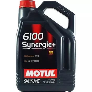 Моторное масло Motul 6100 Synergie+ 5W-40