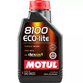Моторное масло Motul 8100 Eco-lite 0W-20