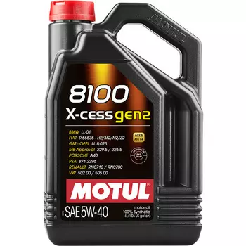 Моторное масло Motul 8100 X-cess 5W-40