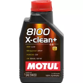 Моторное масло Motul 8100 X-clean+ 5W-30