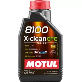 Моторное масло Motul 8100 X-clean EFE 5W-30