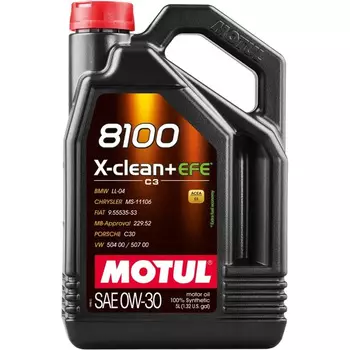 Моторное масло Motul 8100 X-clean EFE 0W-30