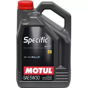 Моторное масло Motul Specific Dexos 2 5W-30, 5 л