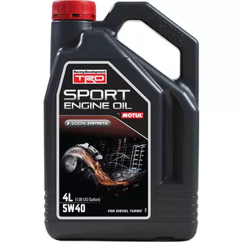 Моторное масло Motul TRD SPORT ENGINE 5W-40, 4 л