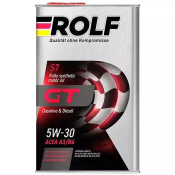 Моторное масло Rolf GT A3/B4 SL/CF 5W-30