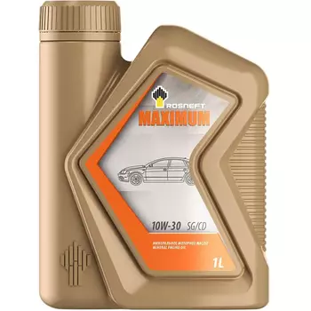 Моторное масло Rosneft Maximum 10W-30, 1 л