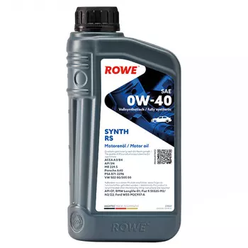Моторное масло ROWE HIGHTEC SYNT RS 0W-40, 1 л