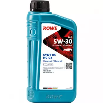 Моторное масло ROWE HIGHTEC SYNT RS 5W-30