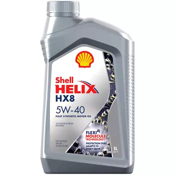 Моторное масло Shell Helix HX8 5W-40, 1 л