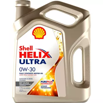 Моторное масло Shell Helix Ultra ECT 0W-30