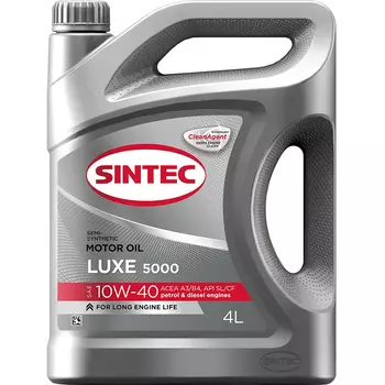 Моторное масло Sintec Luxe 5000 10W-40
