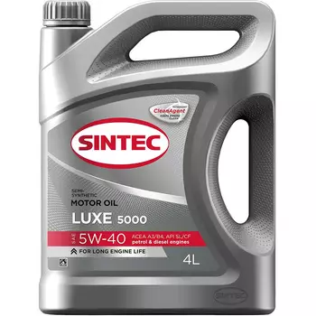 Моторное масло Sintec Luxe 5000 5W-40