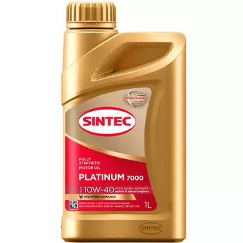 Моторное масло Sintec Platinum 7000 10W-40, 1 л