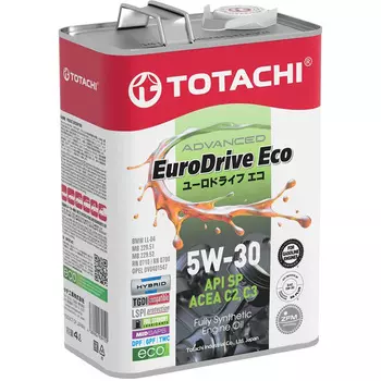 Моторное масло Totachi EuroDrive Eco 5W-30