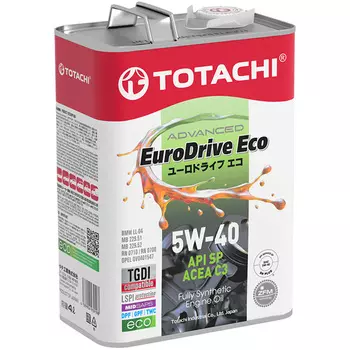 Моторное масло Totachi EuroDrive Eco 5W-40