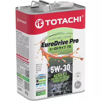 Моторное масло Totachi EuroDrive Pro LL 5W-30