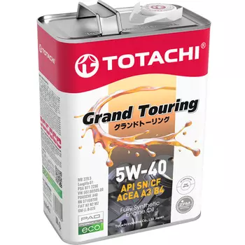 Моторное масло Totachi Grand Touring 5W-40
