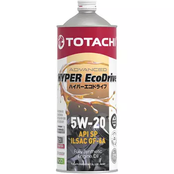 Моторное масло Totachi HYPER Ecodrive 5W-20, 1 л