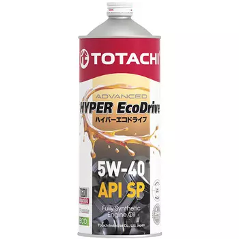 Моторное масло Totachi HYPER Ecodrive 5W-40, 1 л