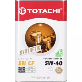 Моторное масло Totachi NIRO LV Synthetic 5W-40
