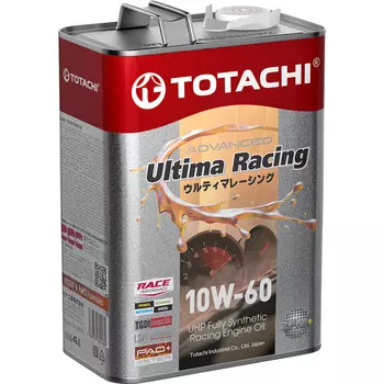 Моторное масло Totachi Ultima Racing Uhp 10W-60, 4 л