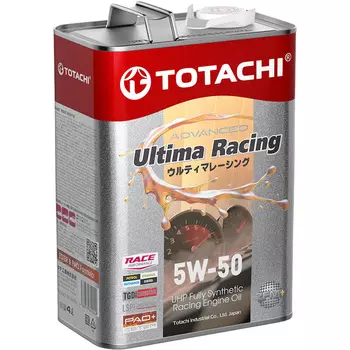 Моторное масло Totachi Ultima Racing Uhp 5W-50, 4 л