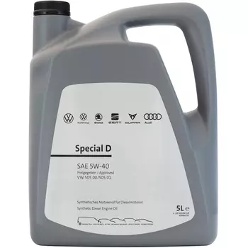 Моторное масло Vag Special D 5W-40, 5 л