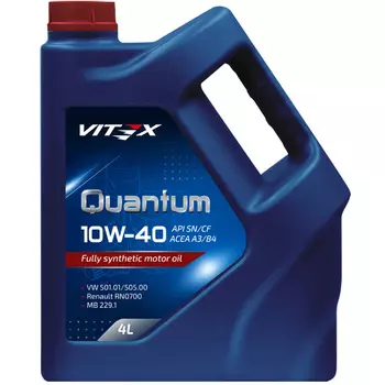 Моторное масло Vitex Quantum 10W-40, 4 л