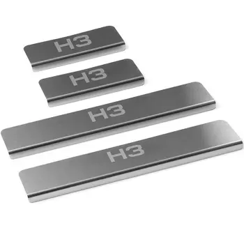 Накладки на пороги AutoMax (AMHAH301)