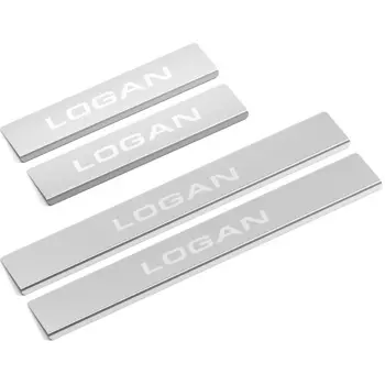 Накладки на пороги AutoMax (AMRELOG01)