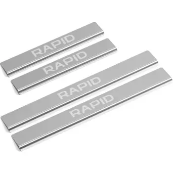 Накладки на пороги AutoMax (AMSKRAP01)