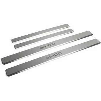 Накладки порогов Rival для Datsun on-DO 2014-