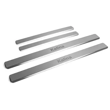 Накладки порогов Rival для Lada Kalina ll 2013-2018