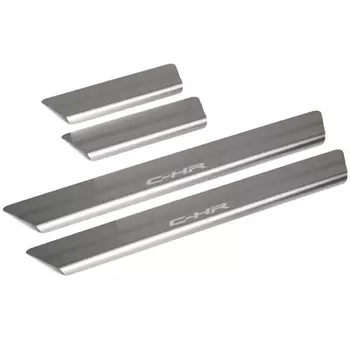 Накладки порогов Rival для Toyota C-HR 2018-