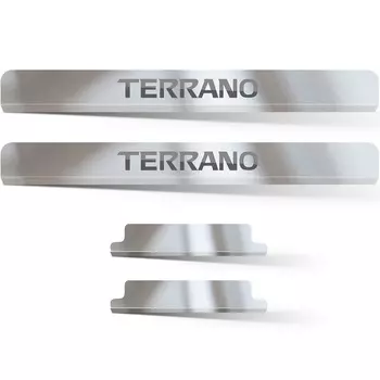 Накладки в проем дверей PT Group для Nissan Terrano 2014-