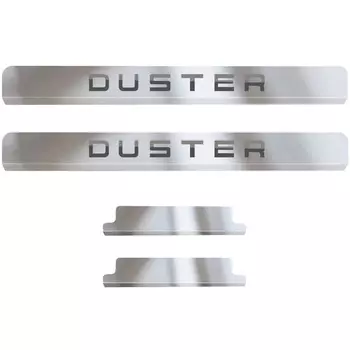 Накладки в проем дверей PT Group для Renault Duster 2012-2020 (07012401)