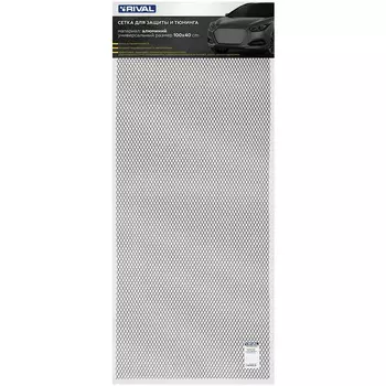 Решетка радиатора Rival универсальная 1000х400 R16