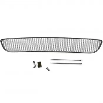 Сетка на бампер внешняя Arbori для Hyundai Solaris 2011-2014 черная 15 мм (01-250110-15В)