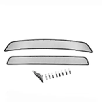 Сетка на бампер внешняя Arbori для Mitsubishi Outlander III 2012-2015 черная 15 мм 2 шт (01-380112-15B)