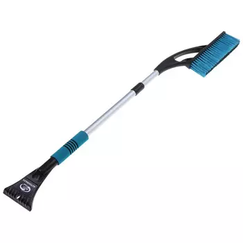 Щетка для снега Autovirazh-2129 со скребком и мягкой телескопической ручкой 95-130 см (art.AV-2129)