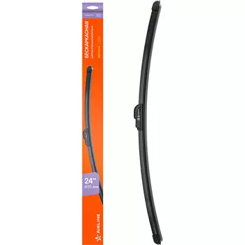 Щетка стеклоочистителя бескаркасная AIRLINE 600 мм (art. AWBBKP600)