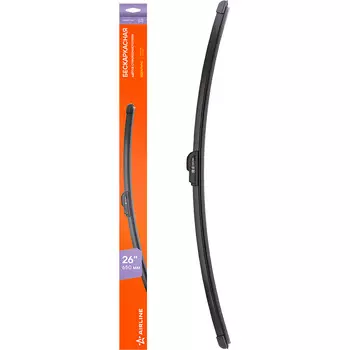 Щетка стеклоочистителя бескаркасная AIRLINE 650 мм (art. AWBBKP650)