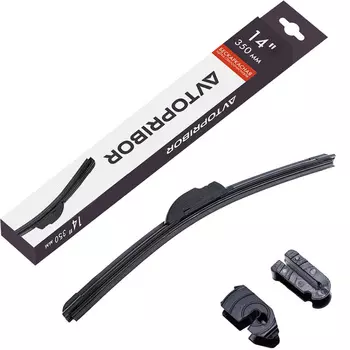 Щетка стеклоочистителя бескаркасная Avtopribor 350мм/14" (art.25.5215900-14)